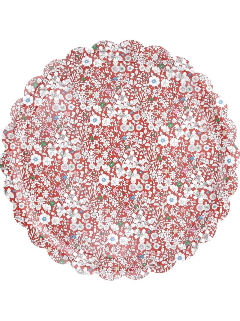 Meri Meri x Liberty Red June's Meadow Small Tray
